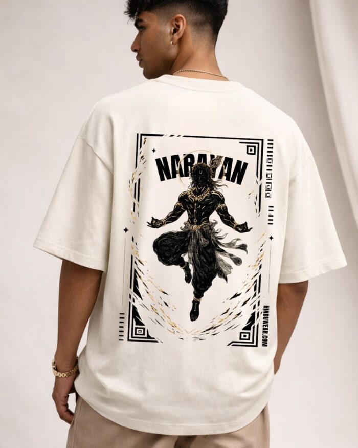 Narayan print oversize t-shirt
