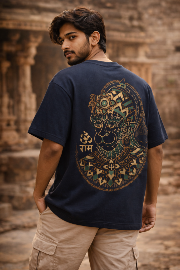 Hanuman ji Oversize T-Shirt