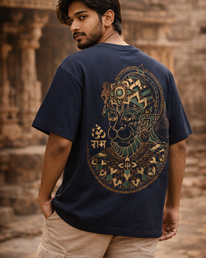 Hanuman ji Oversize T-Shirt