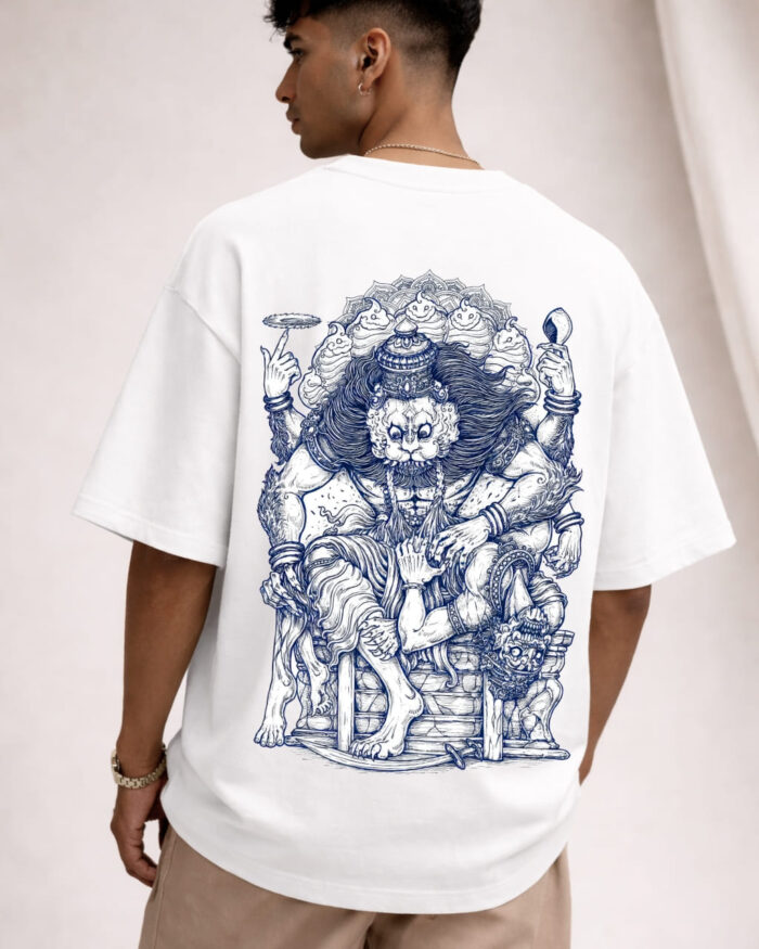 Narsimha print oversize t-shirt