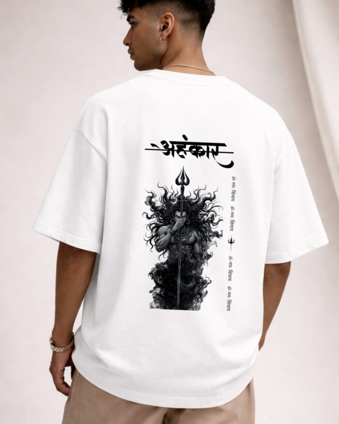 Narayan print oversize t-shirt